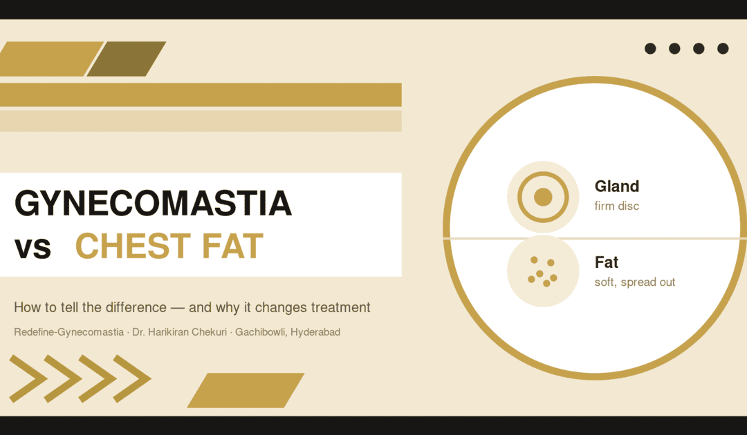 Gynecomastia vs Chest Fat: How to Tell the Difference